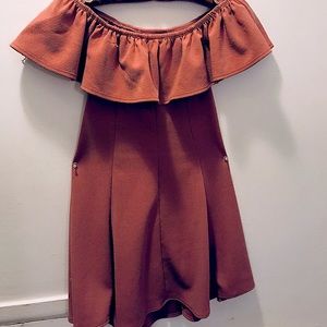 Shoulder to shoulder Rosé blush dress Worn 4 Show!